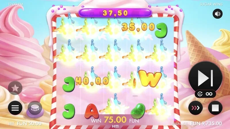 Sugar Wins - utbetalning för Pay Anywhere